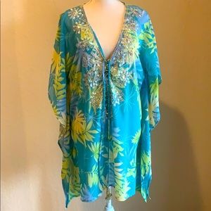Beach cover up dress